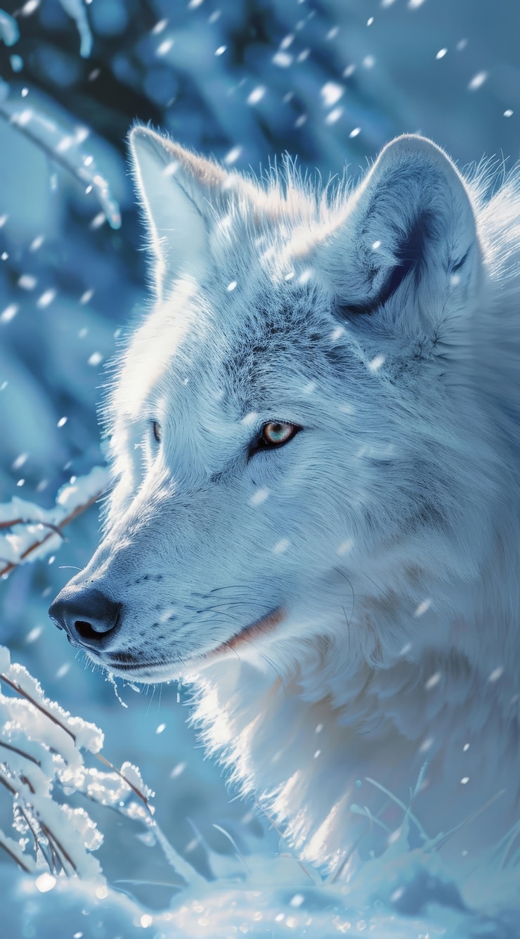 Kostenlose Foto wilde wölfe in der natur