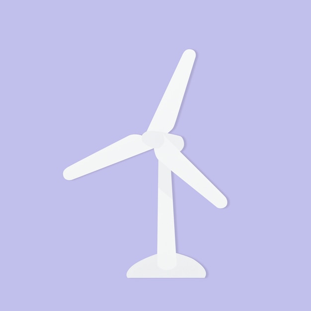 Windturbinenpapierumgebungshandwerkselement