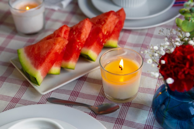 Wir Feiern zum Tag der Arbeit mit Wassermelone