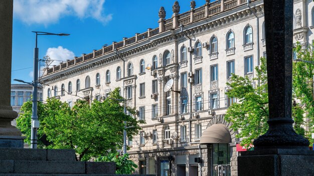 Wohnhaus im Stil des stalinistischen Reiches