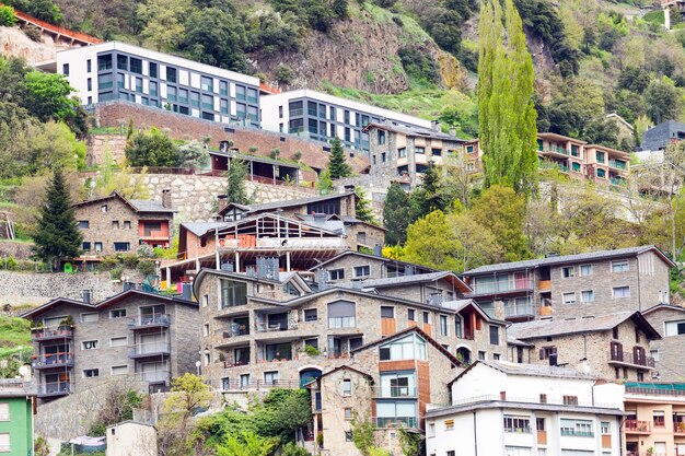 Wohnviertel in Pyrenäen