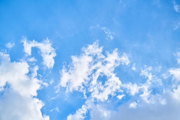 Wolken Frühjahr im Freien Wetter blau