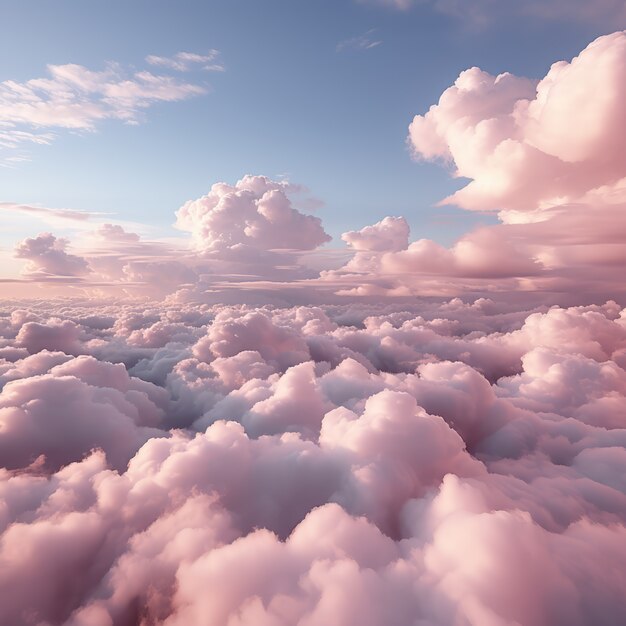 Wolken im Fantasy-Stil