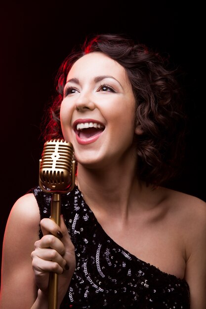 Woman Singen