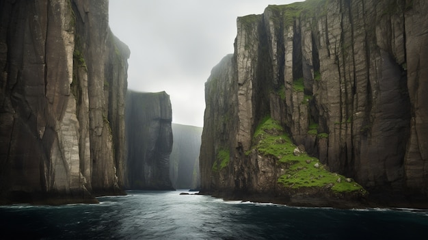 Wunderschöne Klippenlandschaft