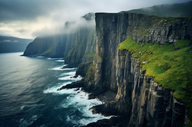 Kostenloses Foto wunderschöne naturlandschaft mit bergen und see