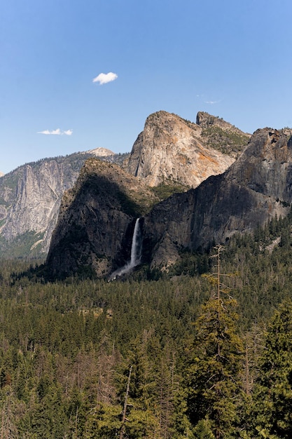 Yosemite-Tal. Yosemite-Nationalpark, Wasserfall