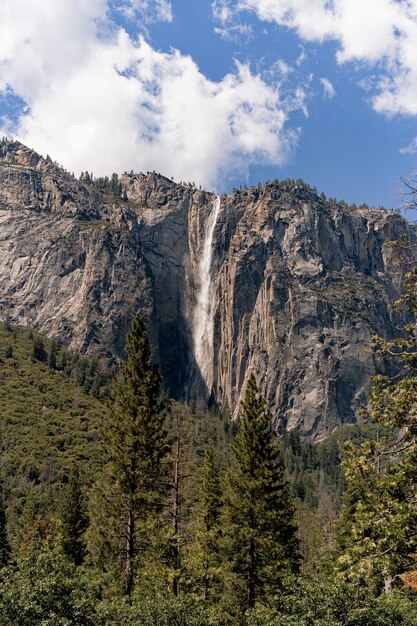 Yosemite-Tal. Yosemite-Nationalpark, Wasserfall