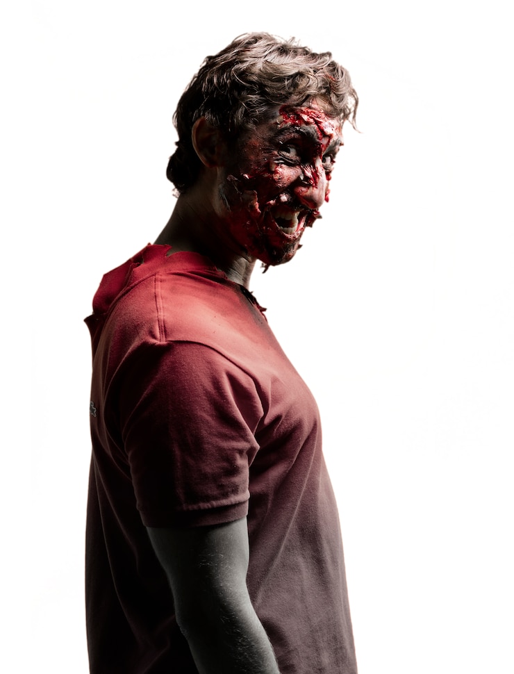 Kostenlose Foto zombie seite nach vorn