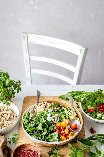 Zubereitung einer pflanzlichen Rezeptidee