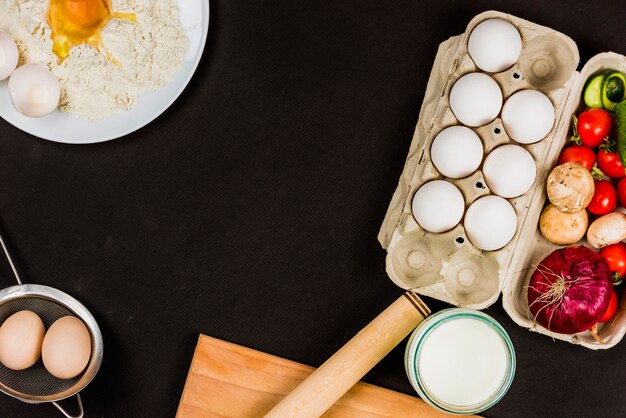 Zusammensetzung der Bäckereielemente