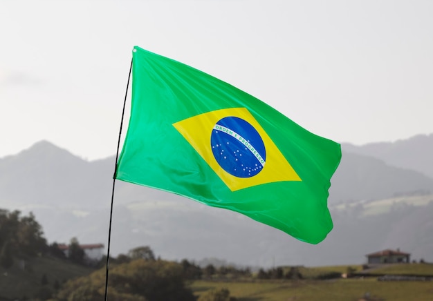 Zusammensetzung der brasilianischen Flagge