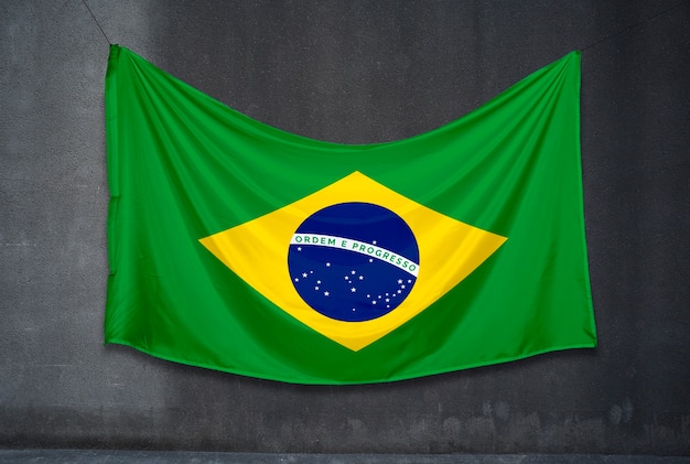 Zusammensetzung der brasilianischen Flagge