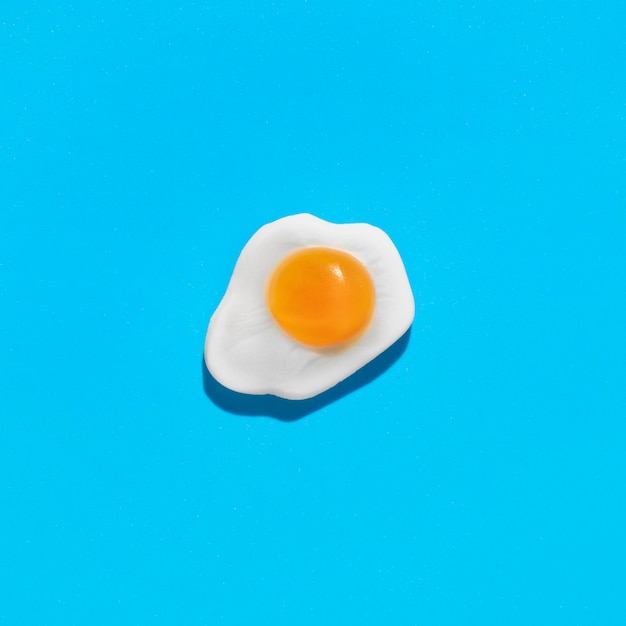 Kostenloses Foto zusammensetzung der köstlichen süßen eiersüßigkeit