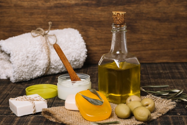 Zusammensetzung der Olivenölprodukte