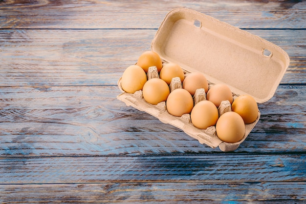 Zutat Mittagessen weißes frisches Cholesterin