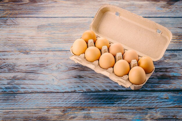 Zutat Mittagessen weißes frisches Cholesterin