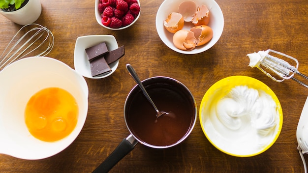 Zutaten für Kuchen