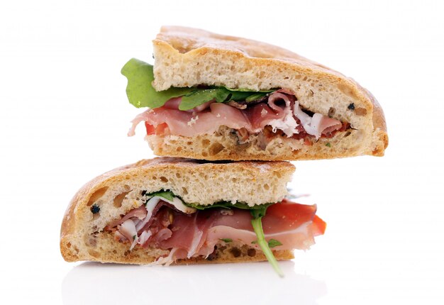 Zwei leckere Sandwiches