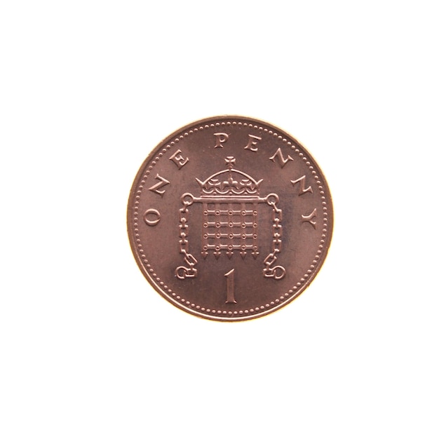 1-Penny-Münze, Vereinigtes Königreich