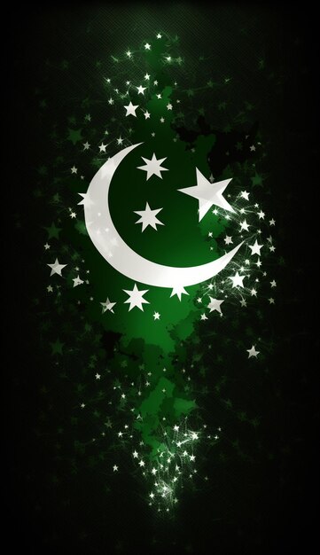 Foto 14 de agosto día de la independencia de pakistán ai imágenes generativas