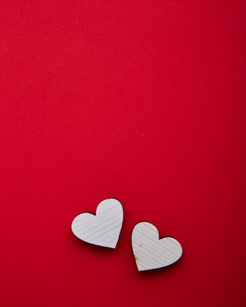 14 de fevereiro conceito de corações dos namorados