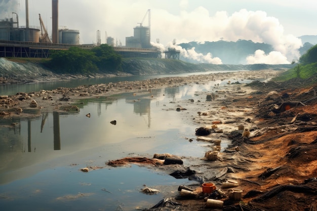 Foto el 15 de abril de 2015, la contaminación ambiental se arrastraba a la playa junto al canal de panamá.