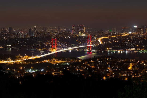 15. Juli Märtyrer-Brücke in Istanbul Türkei