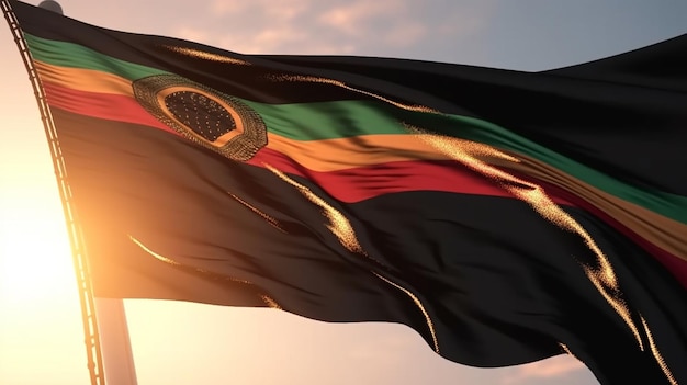 19 de junio Día de la Libertad Herencia africana 19 de junio Celebre la Bandera de la Libertad Negra