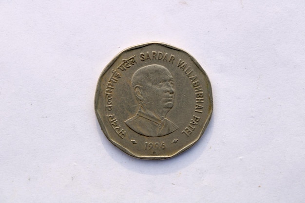 1996 Indische 2-Rupien-Münze Sardar Vallabhbhai Patel