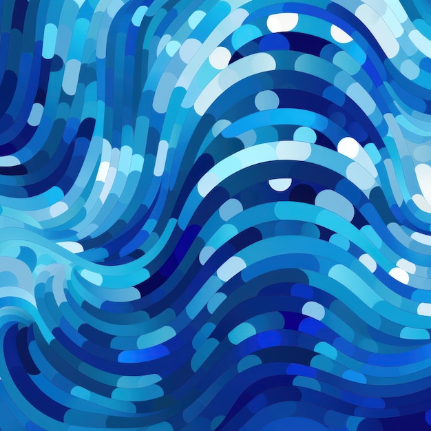 2 Gradiente azul colorido círculos geométricos abstratos e padrões de ondas fundo ID de trabalho d891303de9bc469d967686689c17c953