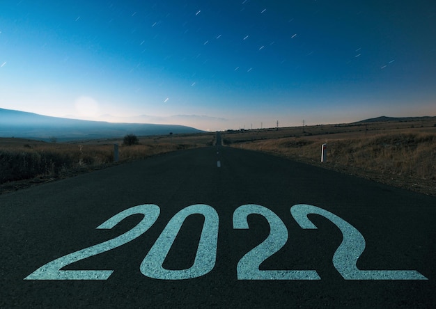 2022 auf der Asphaltstraße