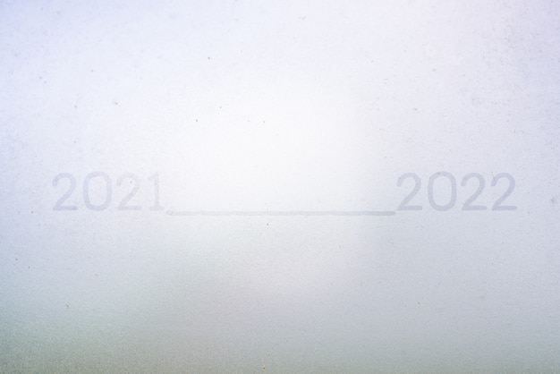 2022 neues Jahr auf abstraktem Hintergrund