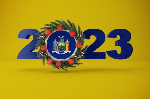 2023 Nueva York con corona