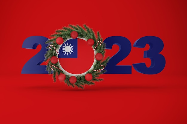 2023 Taiwan mit Kranz