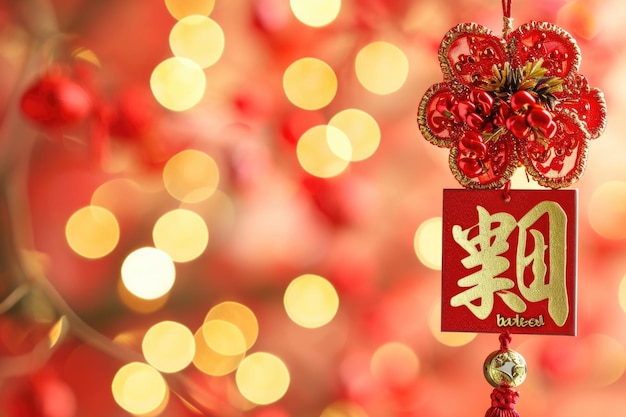 Foto 2024 chinesisches neujahr des drachen-plakatbanners im traditionellen chinesischen stil