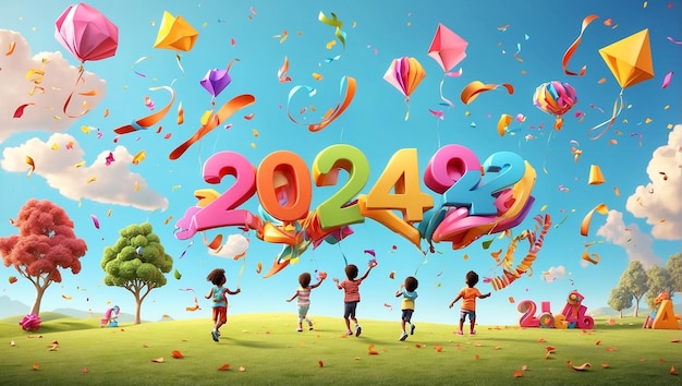 2024 feliz novo