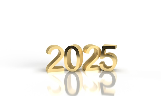 2025 número cuenta atrás color dorado feliz año nuevo 2024 feliz navidad xmas diciembre enero mes h