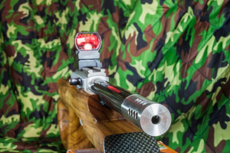 Foto .22 carabina semiautomática lr