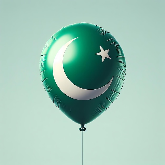 23 de março Dia do Paquistão fundo Dia da Resolução do Pakistan com bandeira paquistanesa IA geradora