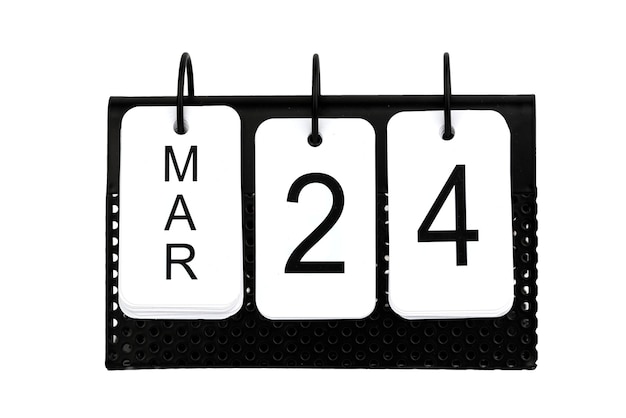 24 de março - data do calendário do metal