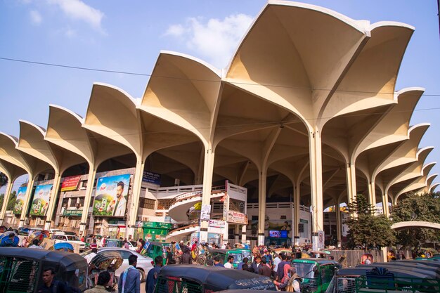 29. Dezember 2023 Dhaka Bangladesch Bahnhof Kamlapur