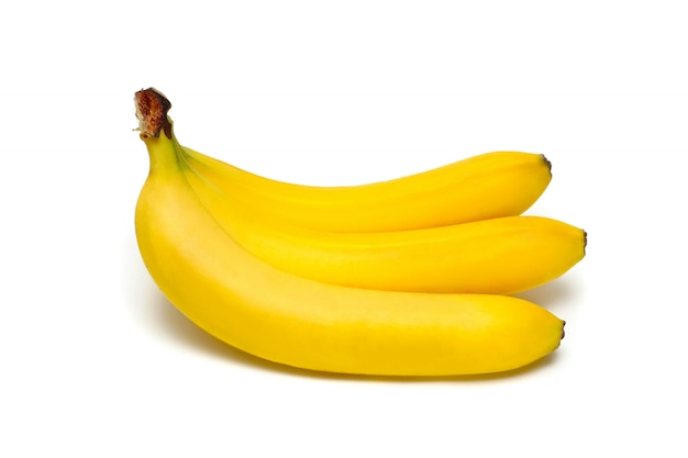 3 Bananen isoliert