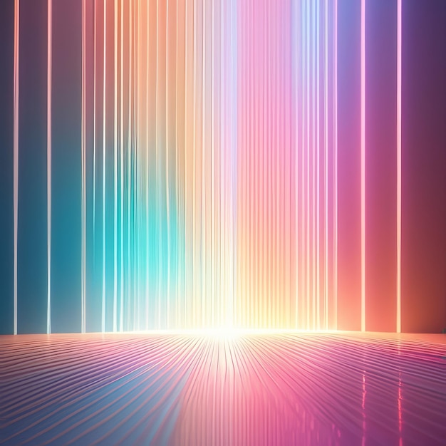 3 d abstrakter Hintergrund mit Leuchten Neonlicht 3 d Illustration3 d abstrakter Hintergrund mit Licht