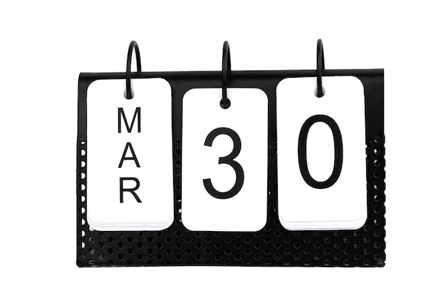 30 de março - data do calendário do metal