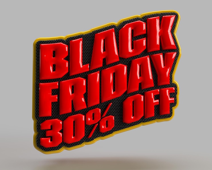 Foto 30 sellos de viernes negro para composición gráfica sellos para tiendas y mercados
