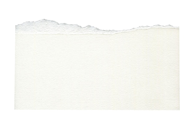 3529 Papel rasgado branco isolado em um fundo transparente