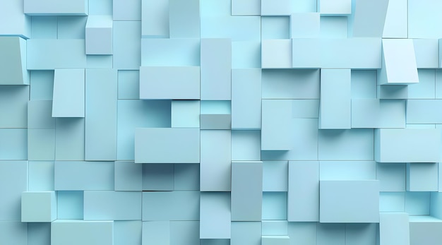 3D-Abstrakt hellblauer Hintergrund