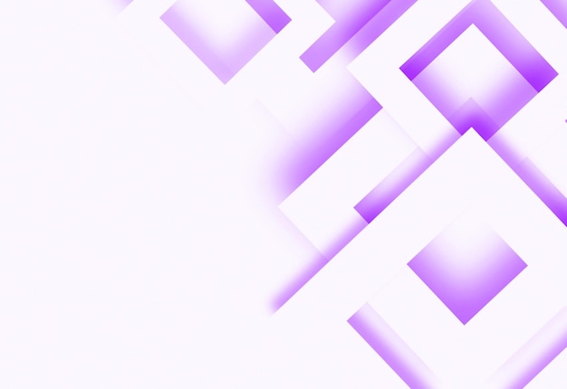 3D-abstrakte quadratische geometrische Formen Hintergrund