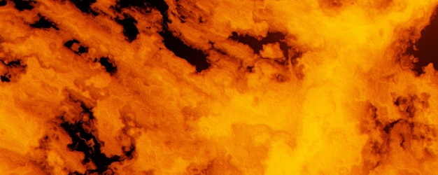 3D abstrakter Lavahintergrund Vulkanisches Magma